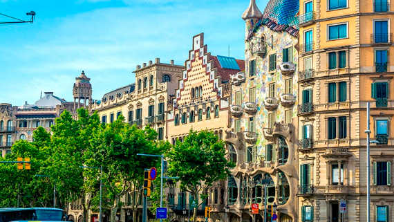 Taxi de Valencia a Barcelona, Paseo de Gracia