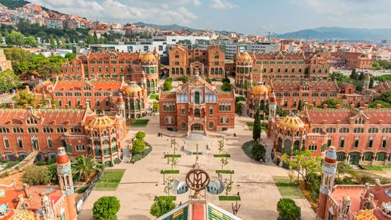 Taxi de Valencia a Barcelona, Hospital de Sant Pau